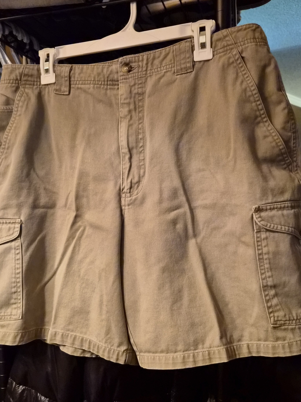 RedHead Men's Size W36 Tan Cargo Shorts with Utility Pockets